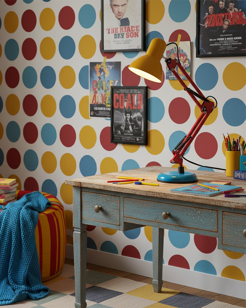 Lampe de table Memphis Peoréaire