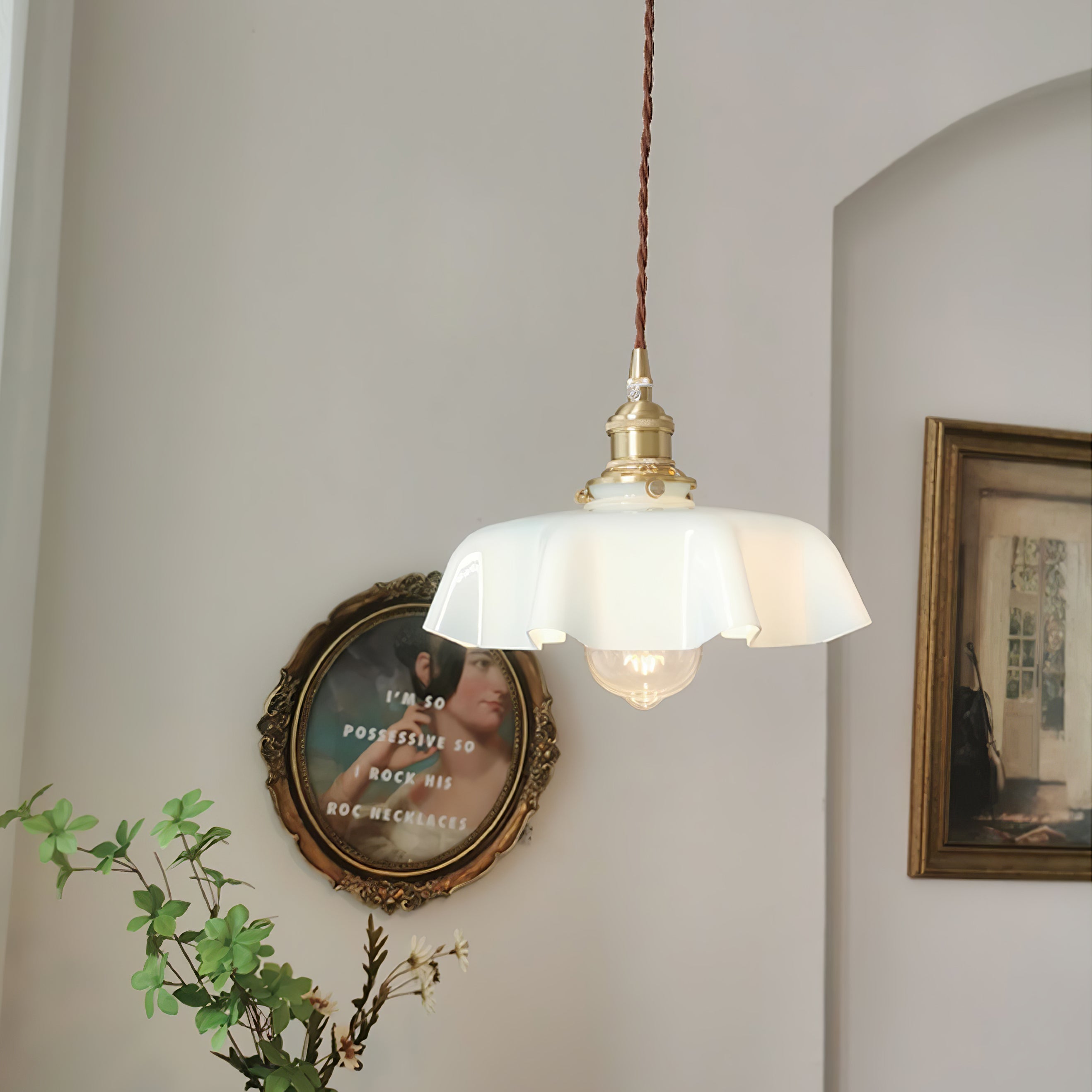 Suspension vintage Molienéa