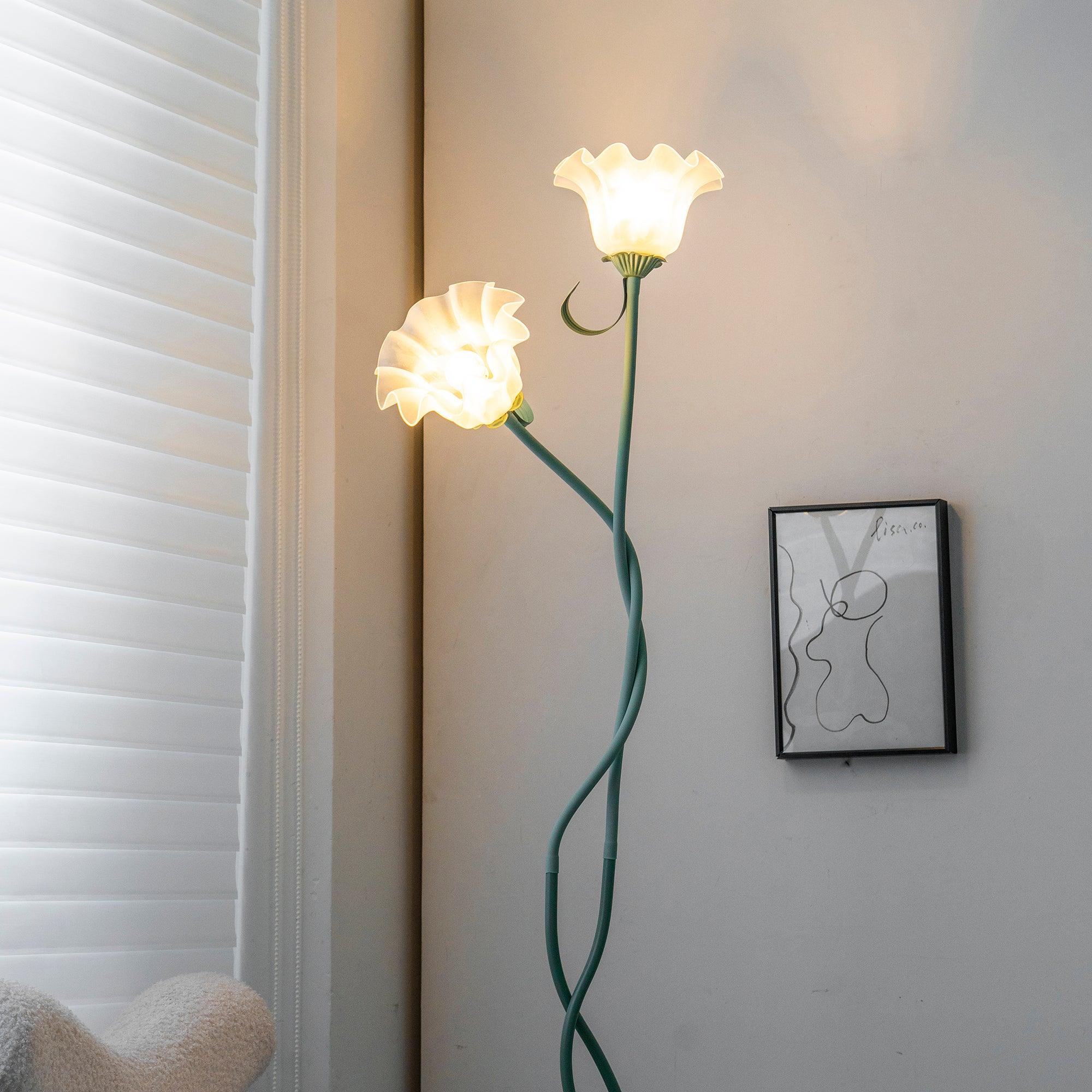 Lampadaire floral Viluxico