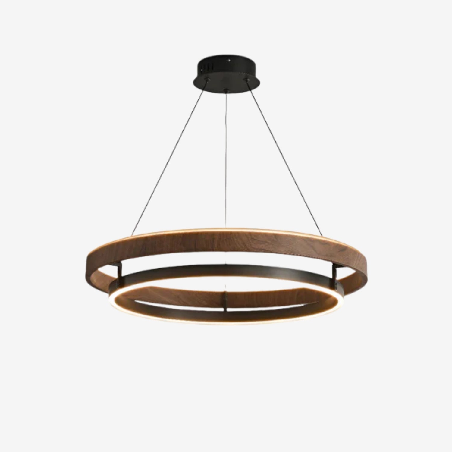 Lustre double anneau Hainelle