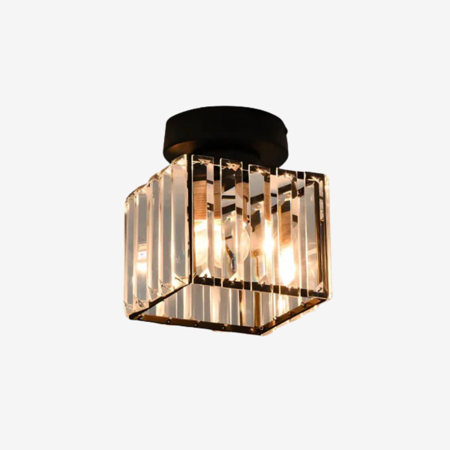 Plafonnier Soléon en cristal