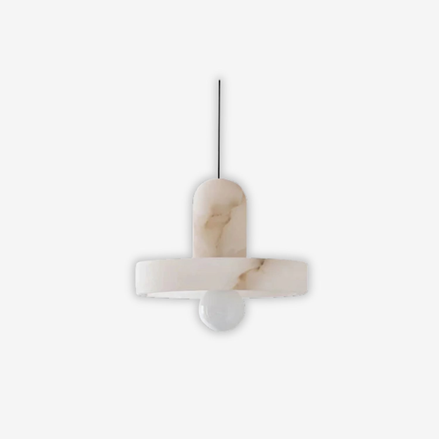 Suspension Zarella en albâtre