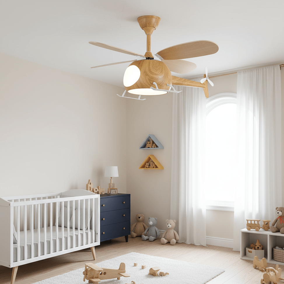 Ventilateur de plafond Skomo pour hélicoptère