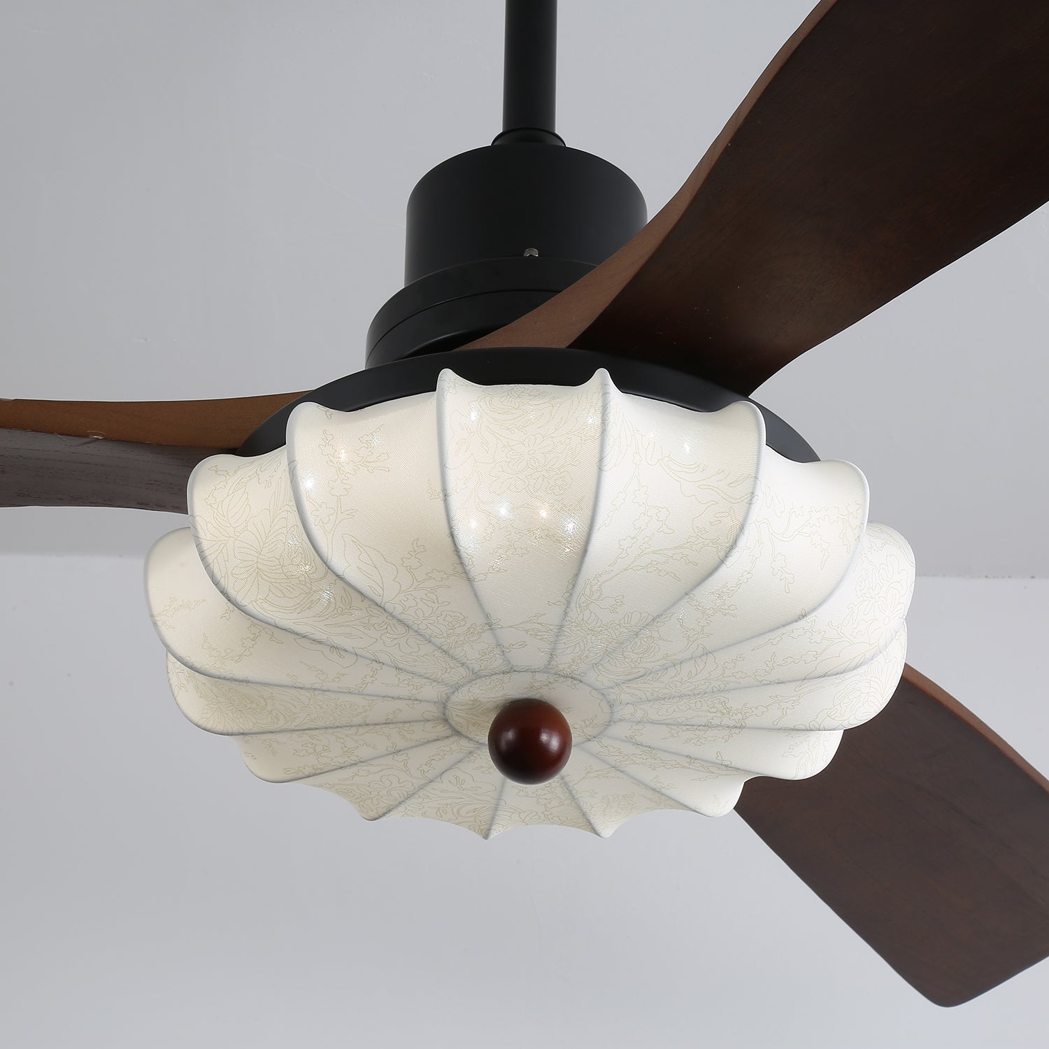 Plafonnier ventilateur moderne Navelo