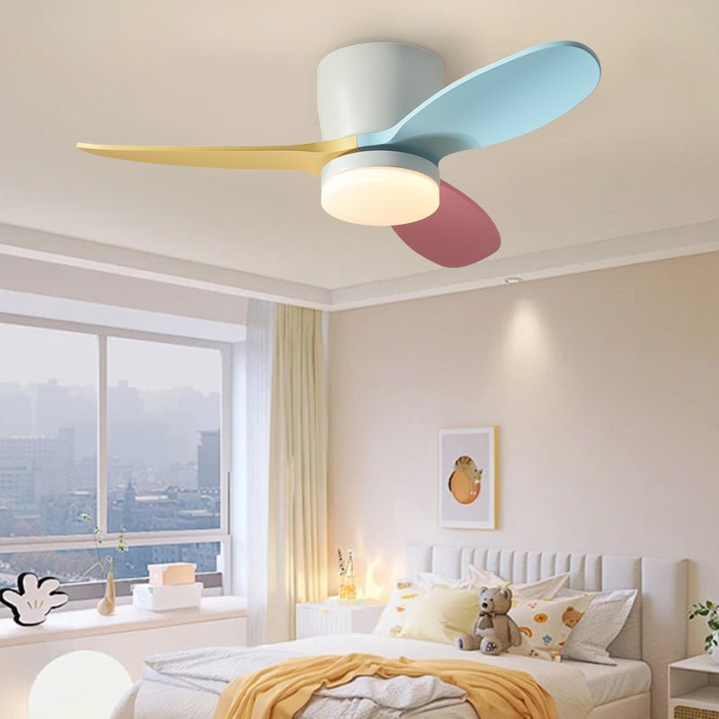 Plafonnier ventilateur pétale Zorlinessa