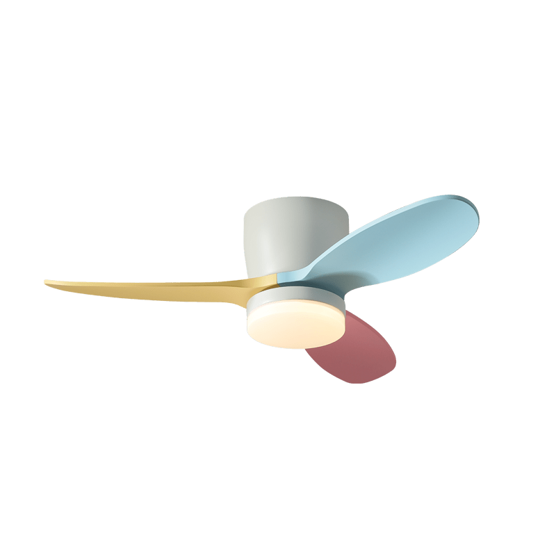 Plafonnier ventilateur pétale Zorlinessa