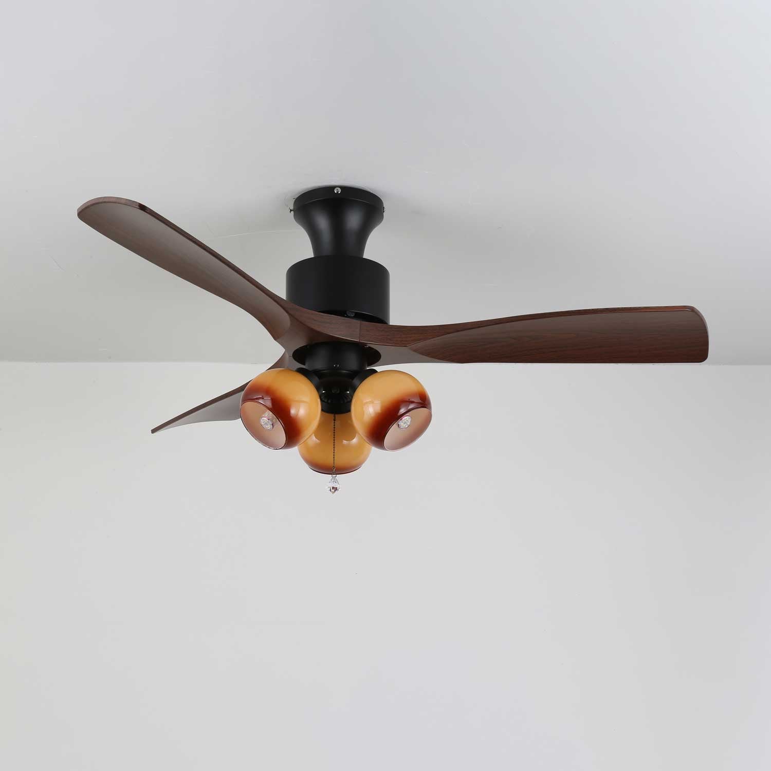 Plafonnier ventilateur globe Limeléon