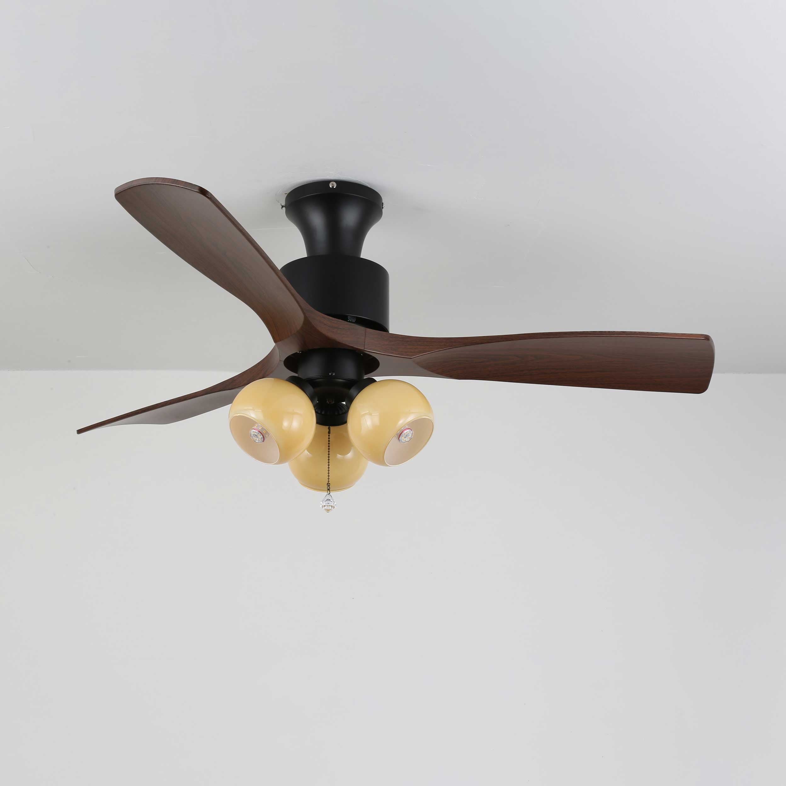 Plafonnier ventilateur globe Limeléon