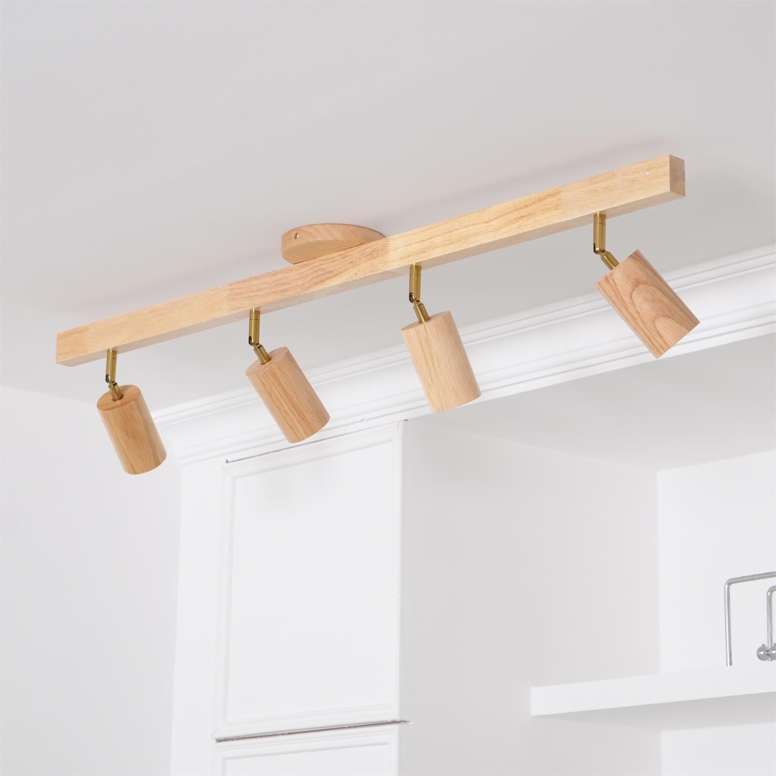 Plafonnier en bois Navelisse
