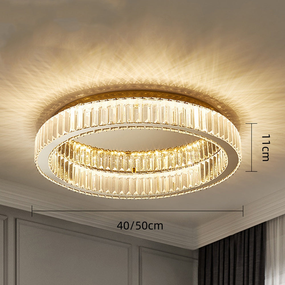 Plafonnier Rivune en cristal