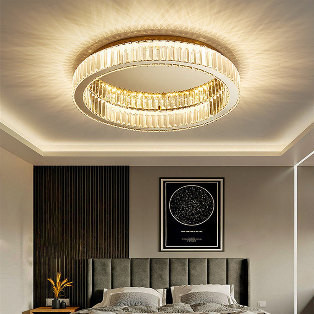 Plafonnier Rivune en cristal