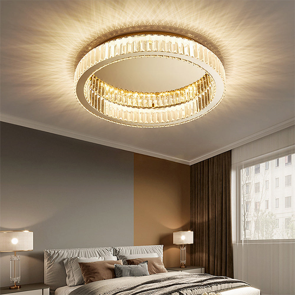 Plafonnier Rivune en cristal