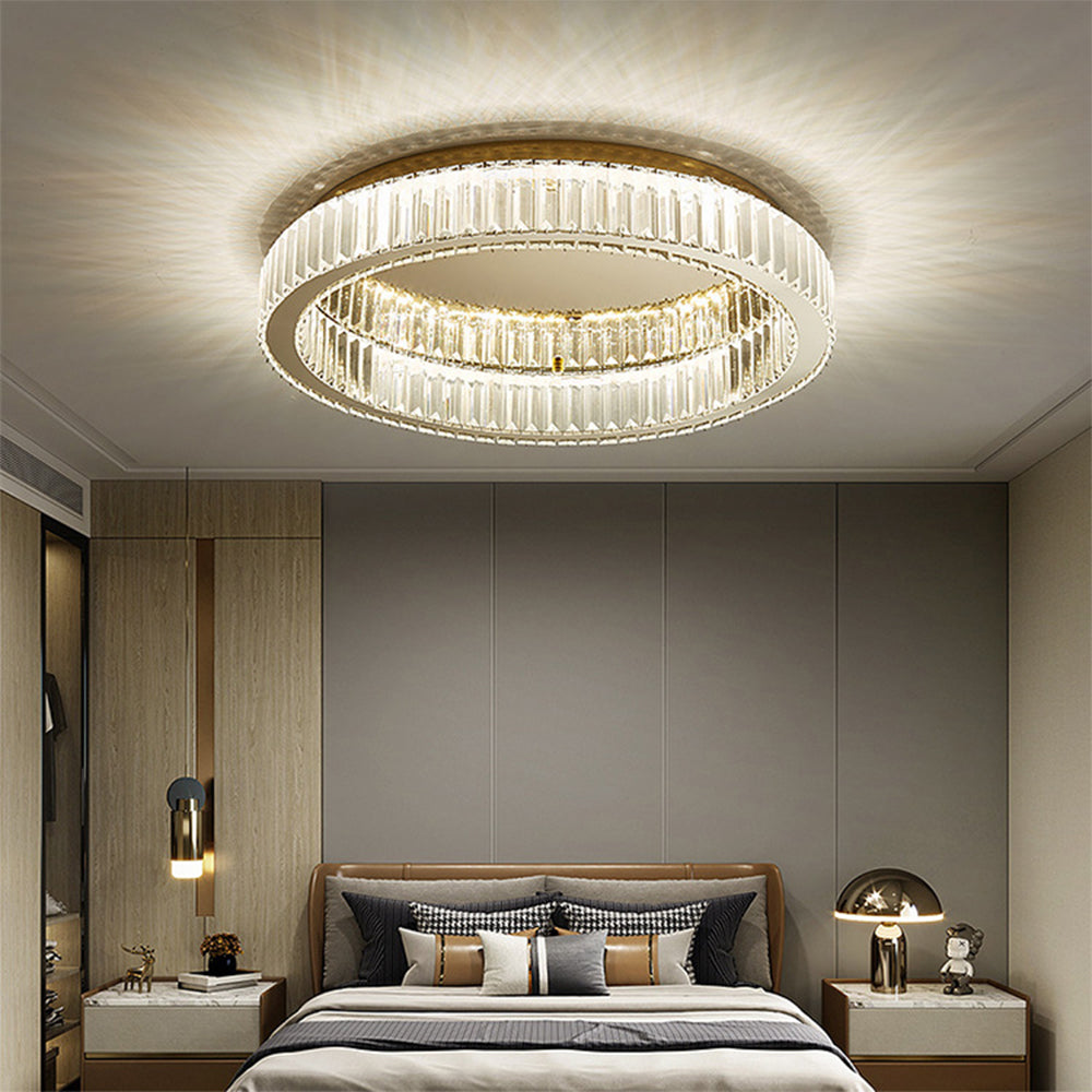 Plafonnier Rivune en cristal