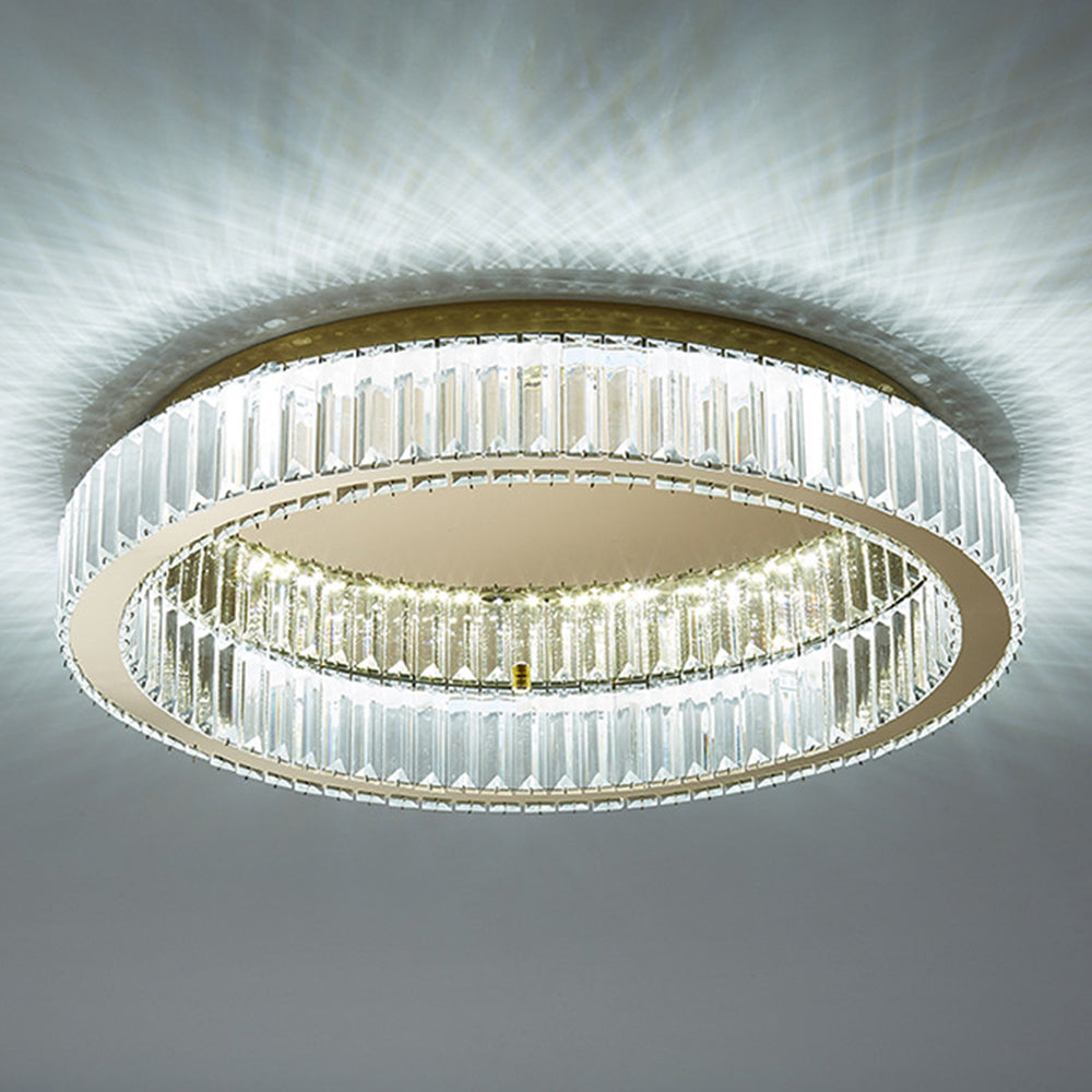 Plafonnier Rivune en cristal