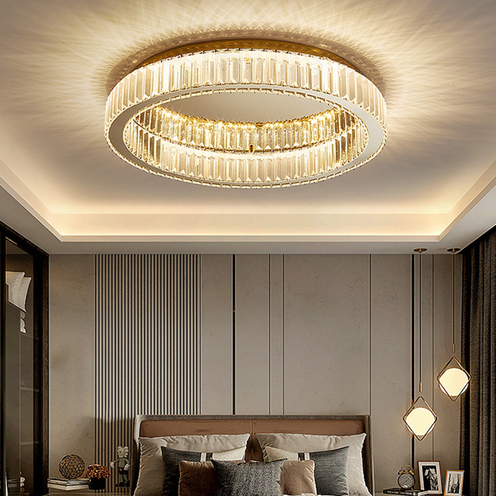 Plafonnier Rivune en cristal