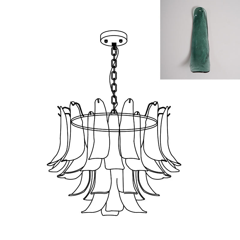 Lustre pétales Kecaléline