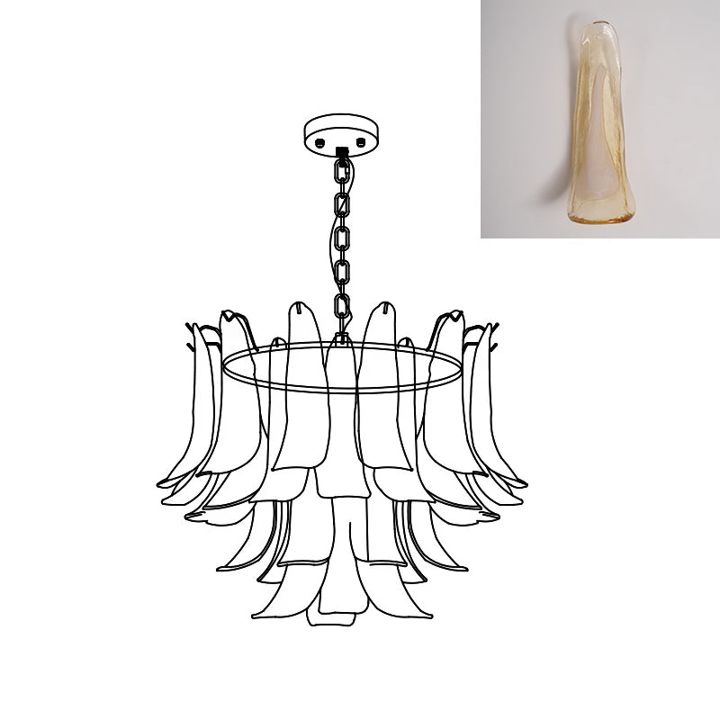 Lustre pétales Kecaléline