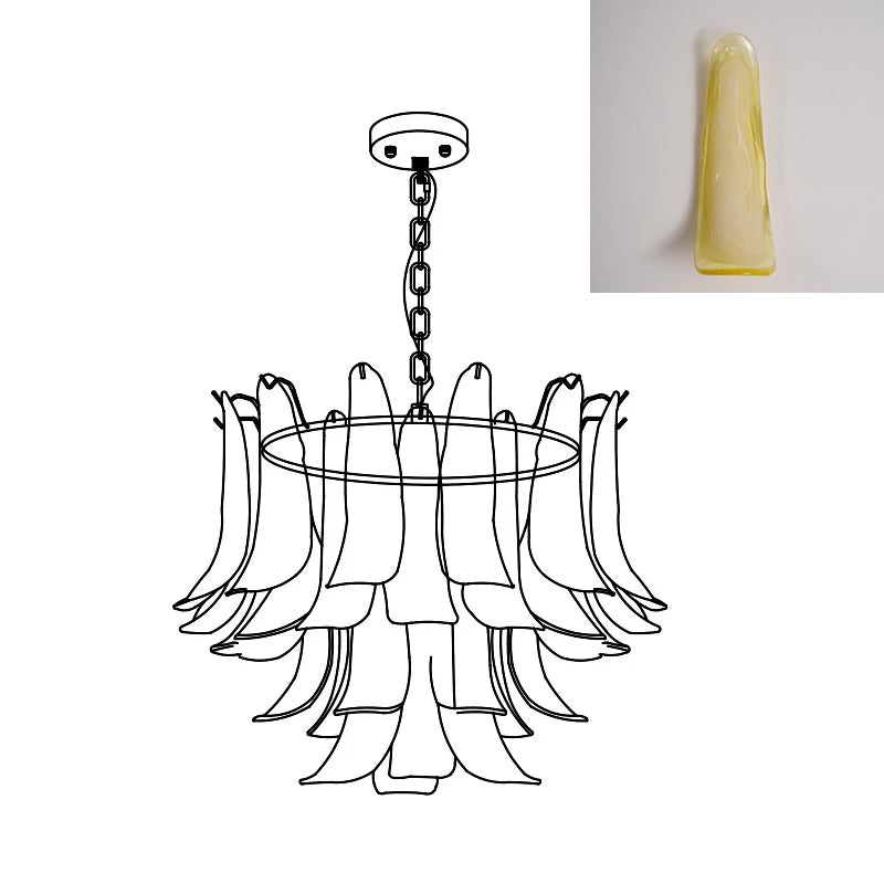 Lustre pétales Kecaléline