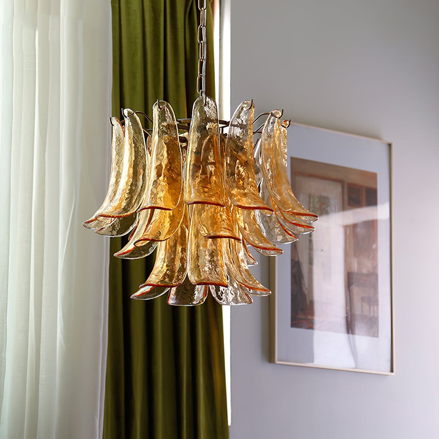 Lustre pétales Kecaléline
