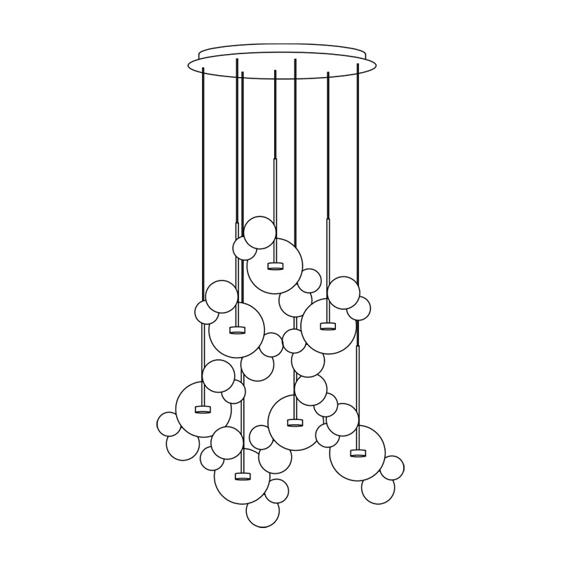 Suspension bulles Felmeléline