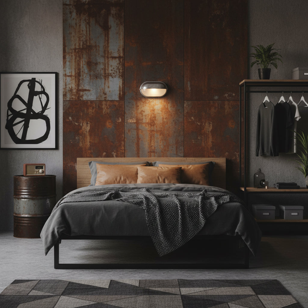 Applique murale industrielle Vicoreux