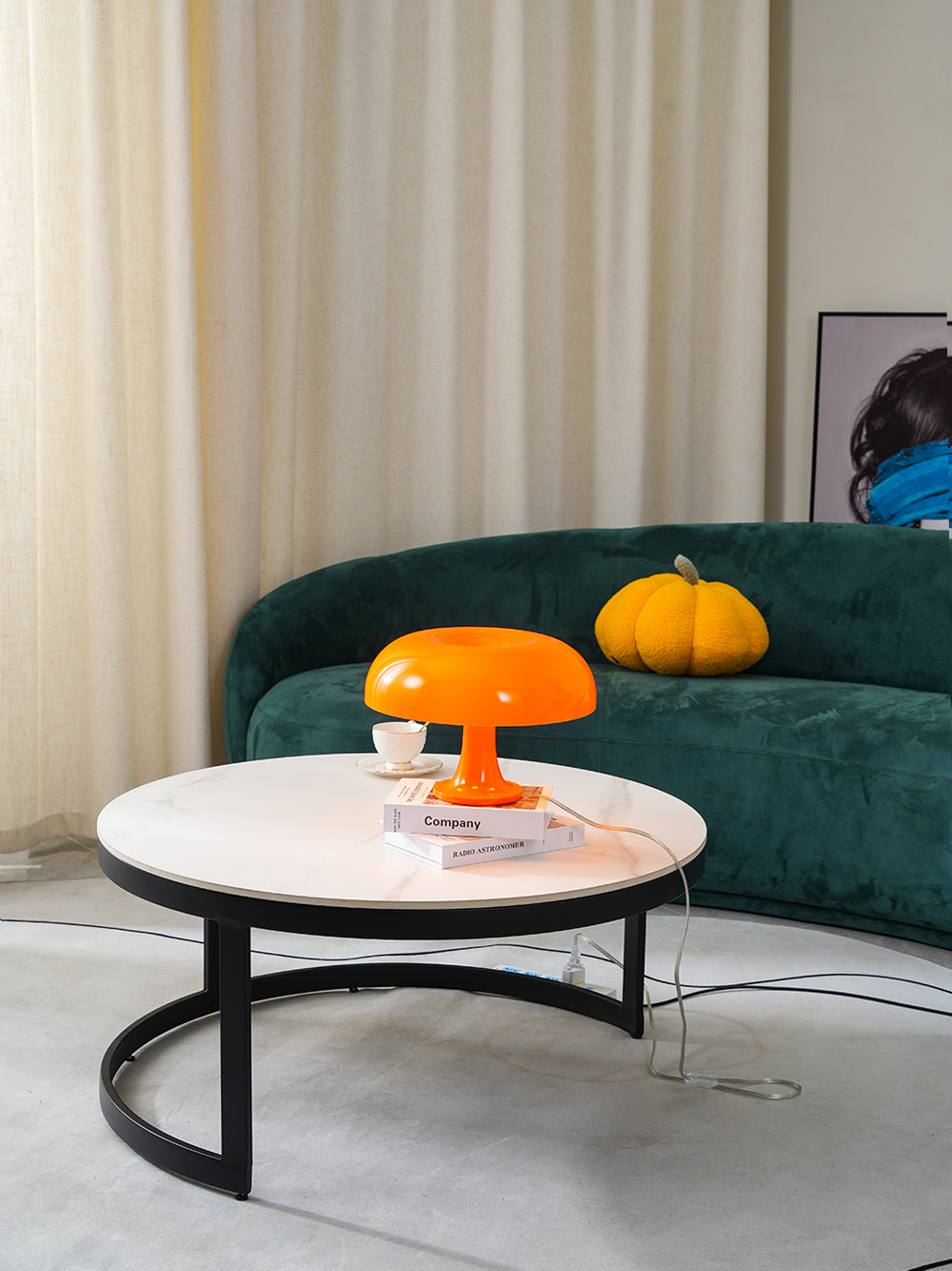 Lampe de table champignon Keoneno
