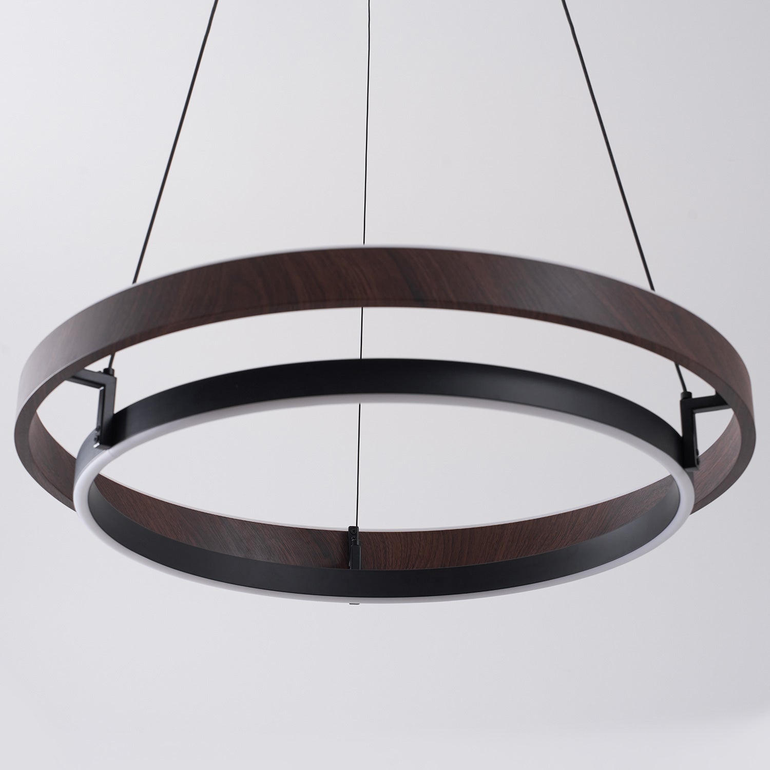 Lustre double anneau Hainelle