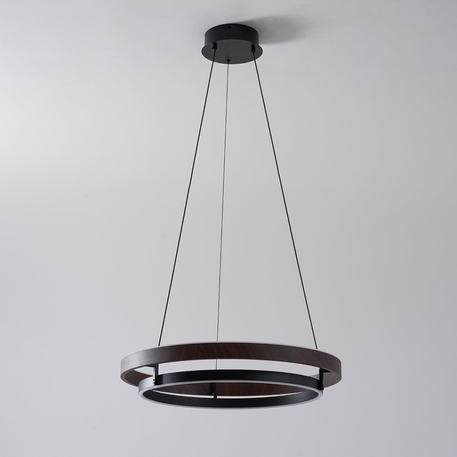 Lustre double anneau Hainelle