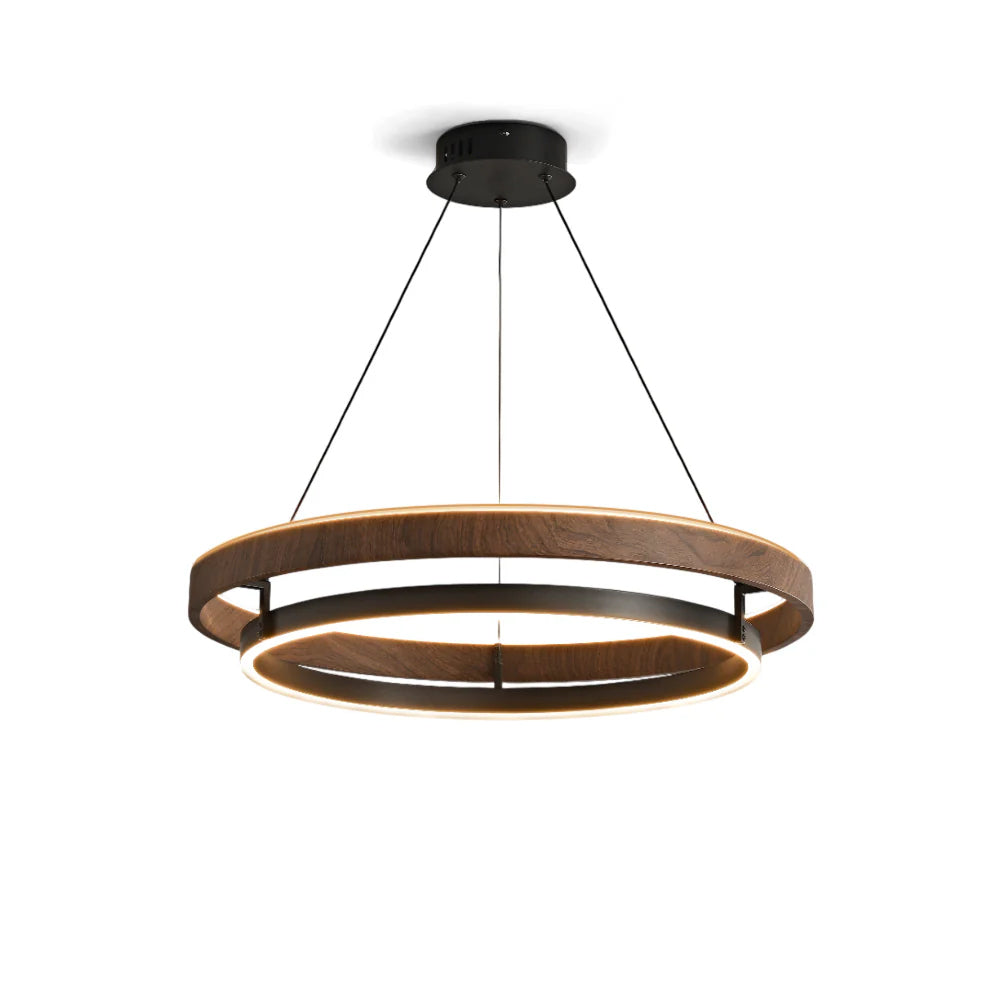 Lustre double anneau Hainelle