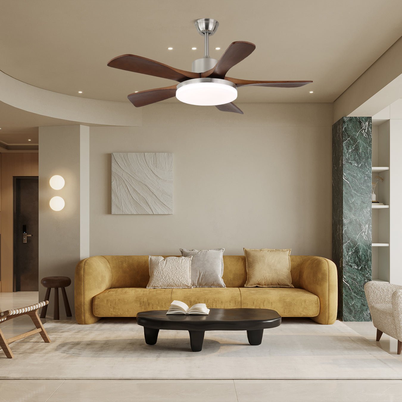 Plafonnier ventilateur Liaroris