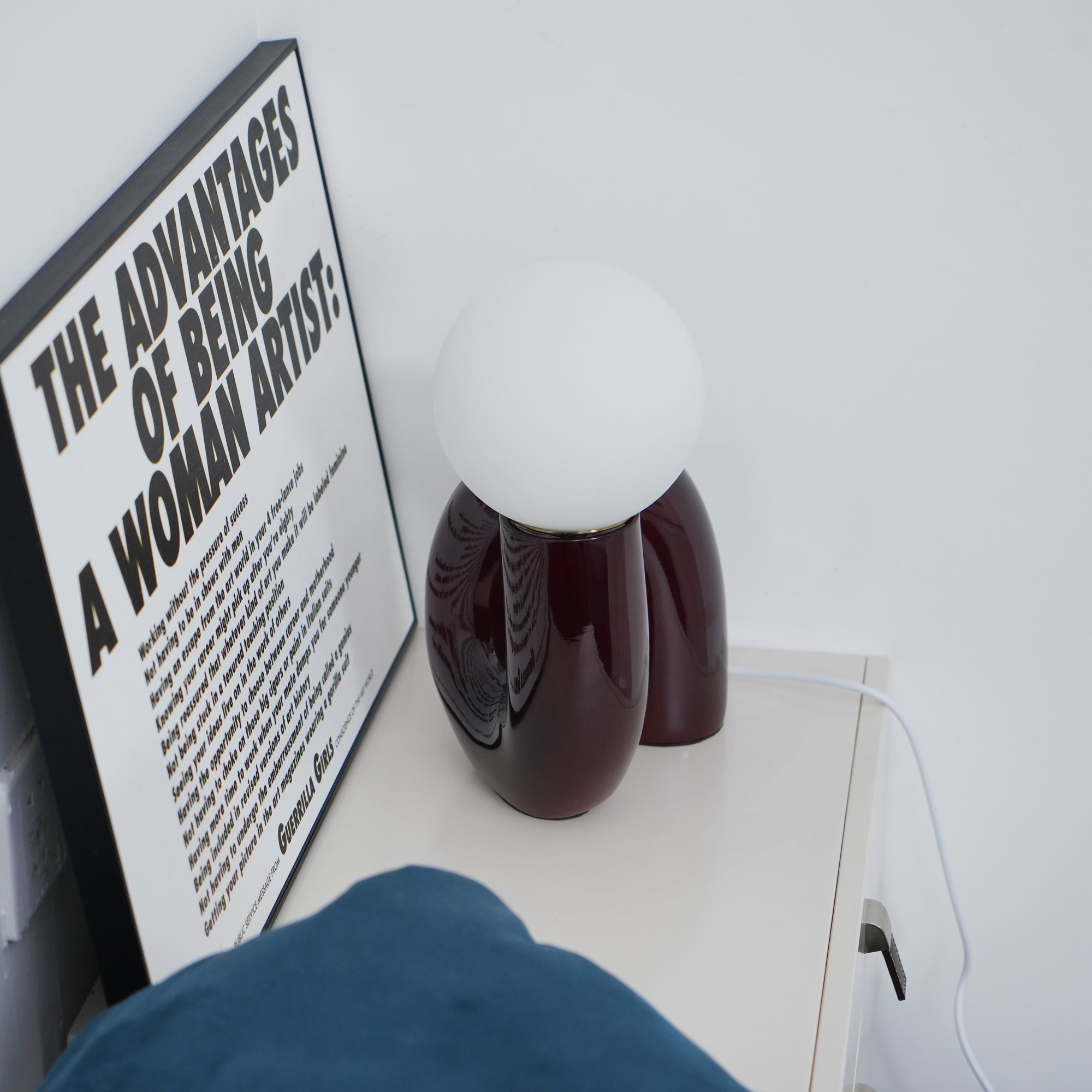 Lampe de table spirale Vaellorin