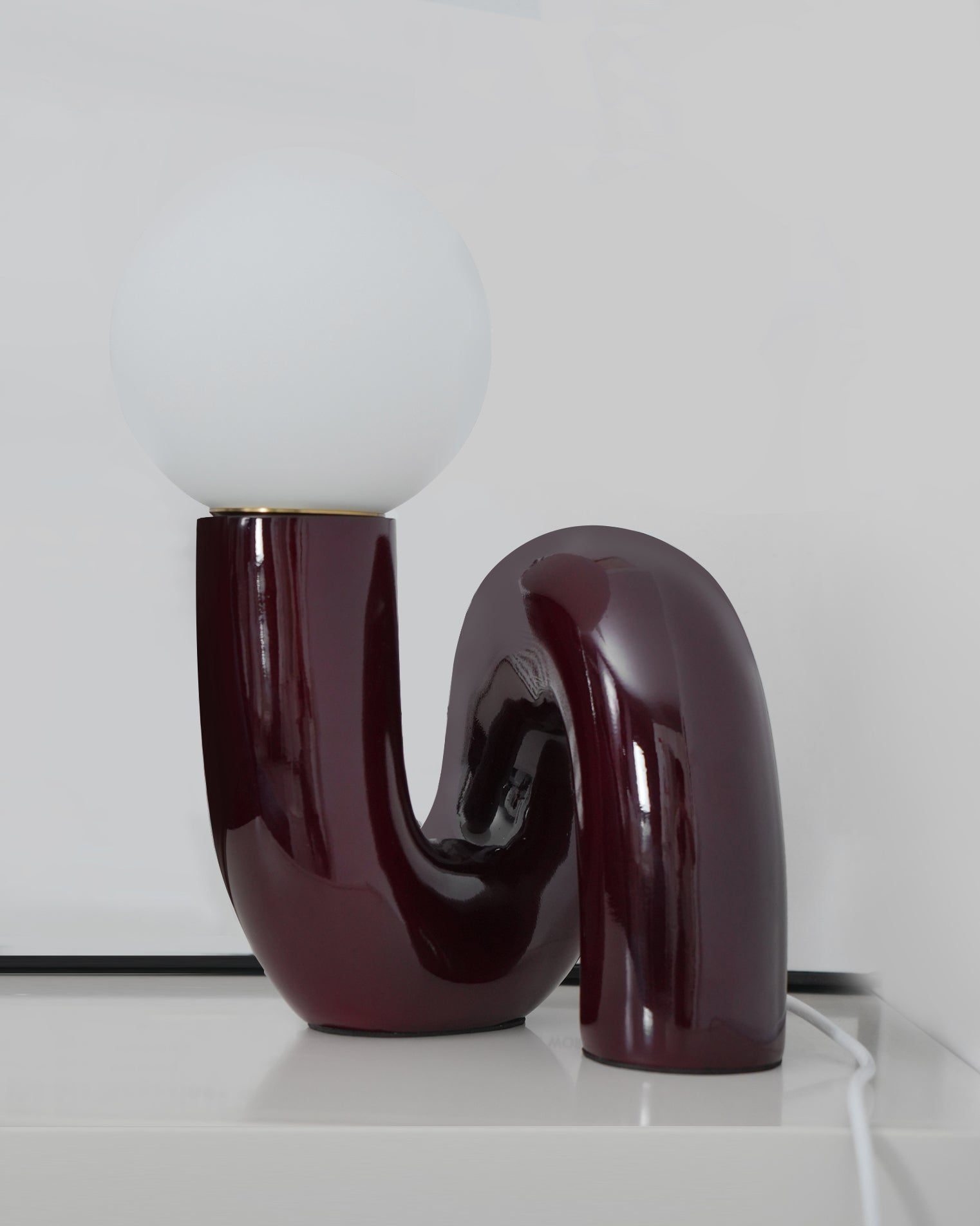 Lampe de table spirale Vaellorin