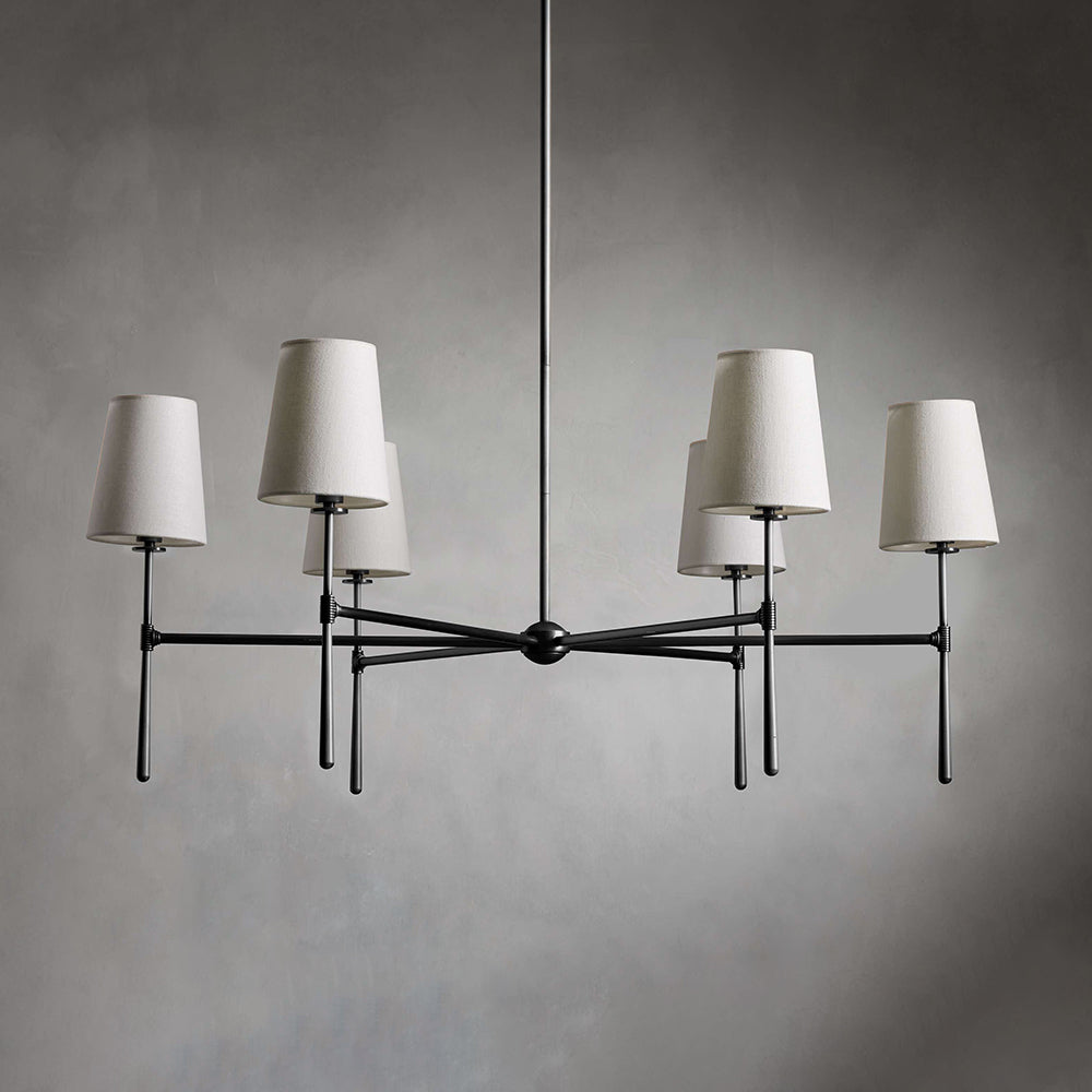 Lustre rond Qucororin