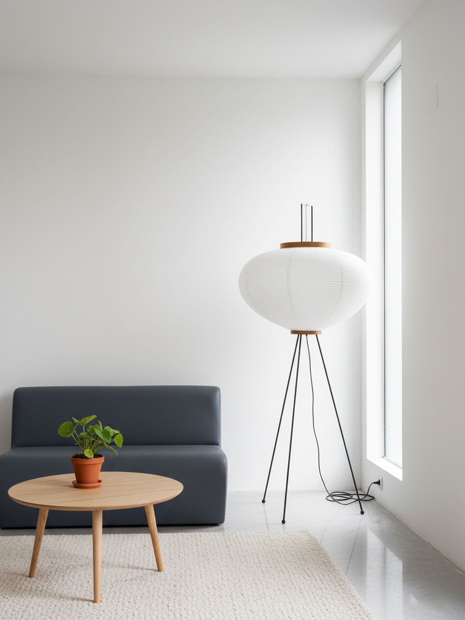 Lampadaire sculptural Taellella