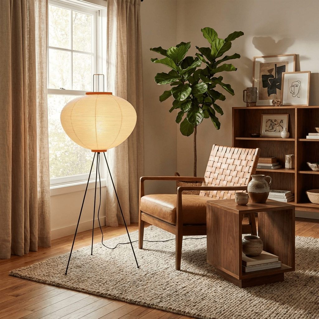 Lampadaire sculptural Taellella