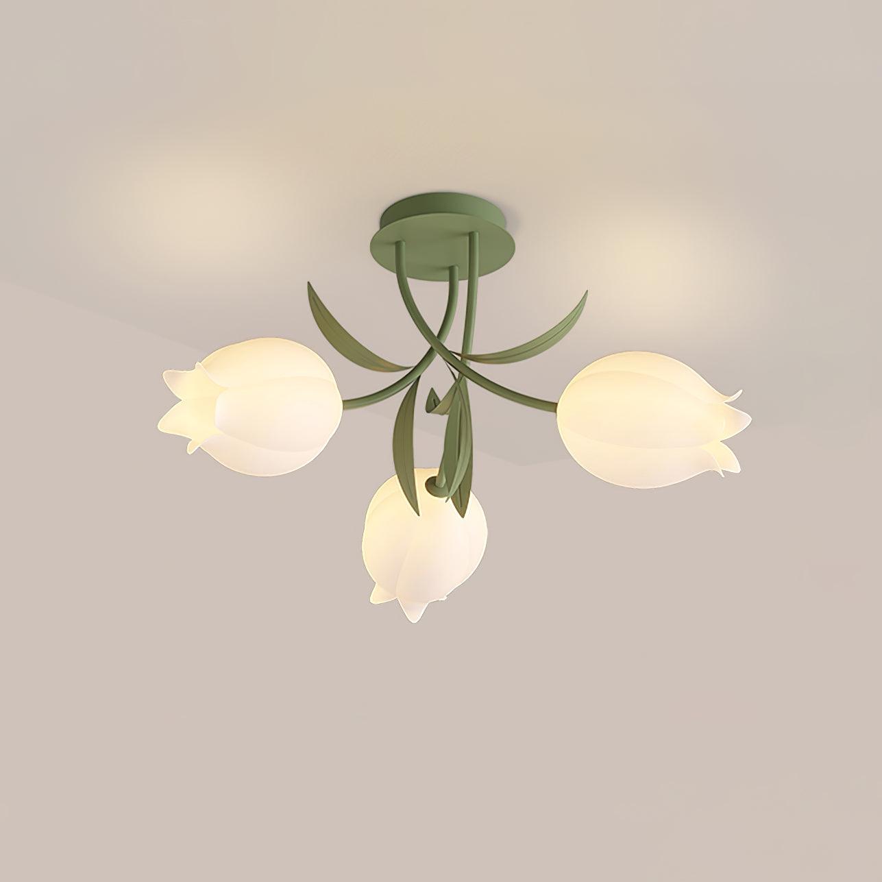 Plafonnier floral Gobélvaux