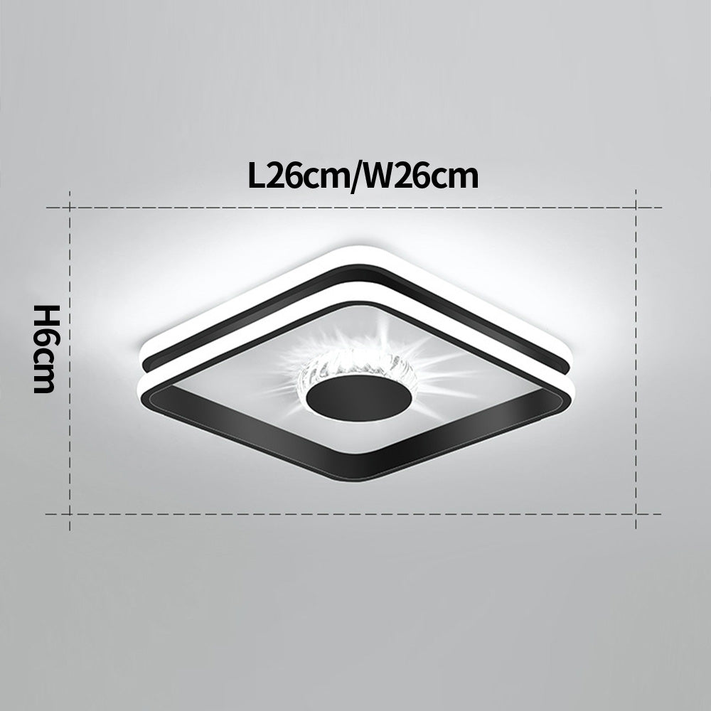 Plafonnier Careun en cristal