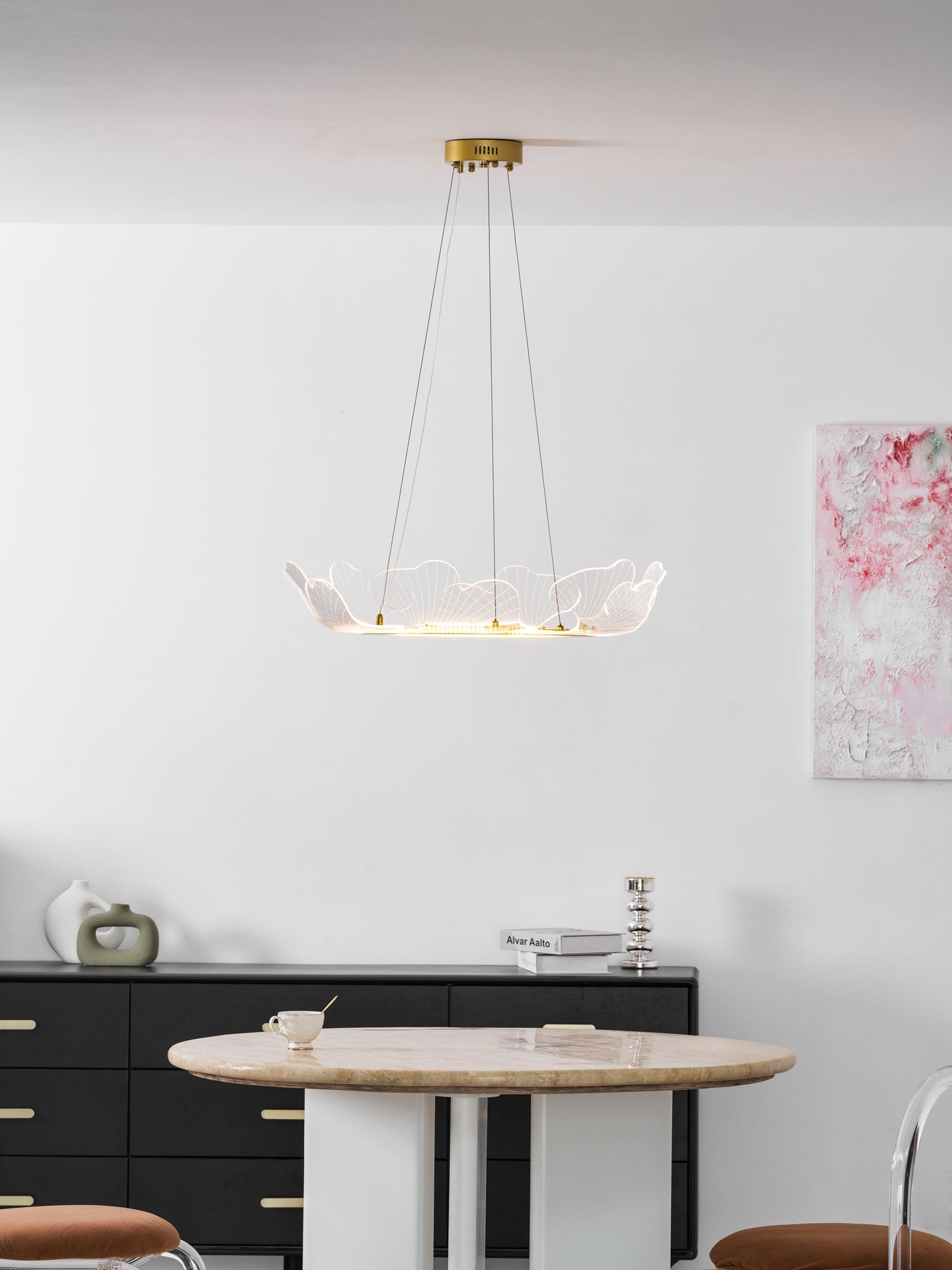 Lustre feuille Tarienéa