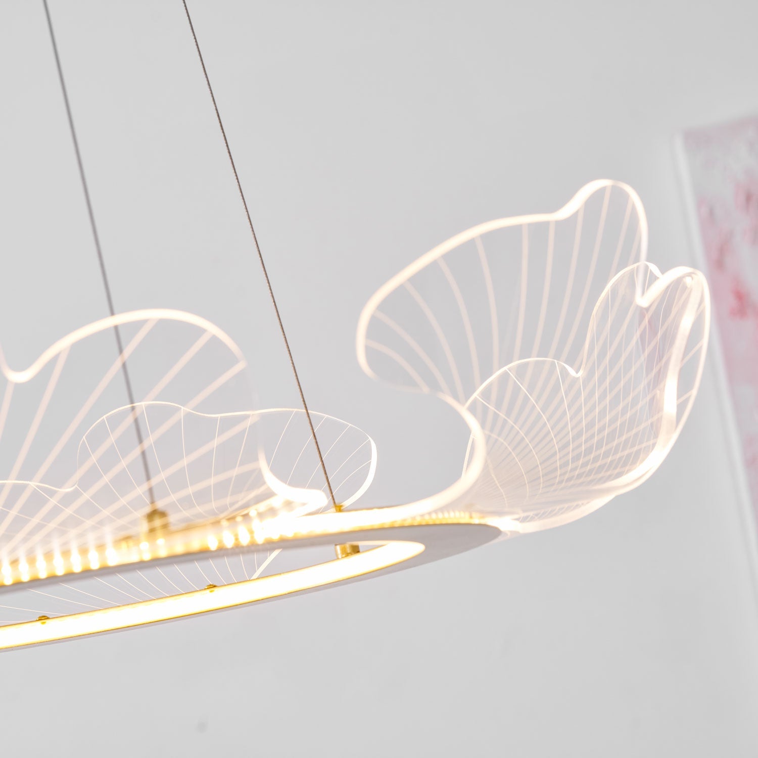 Lustre feuille Tarienéa