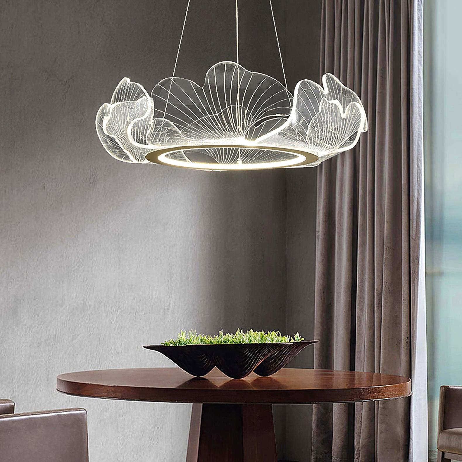 Lustre feuille Tarienéa