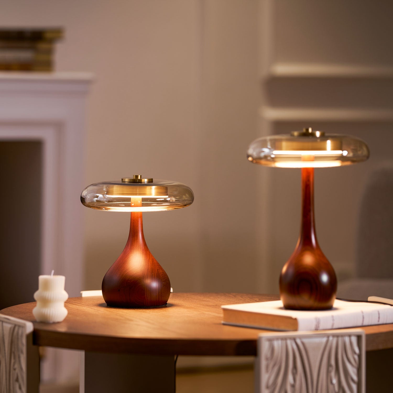 Lampe de table sculpturale Beiris