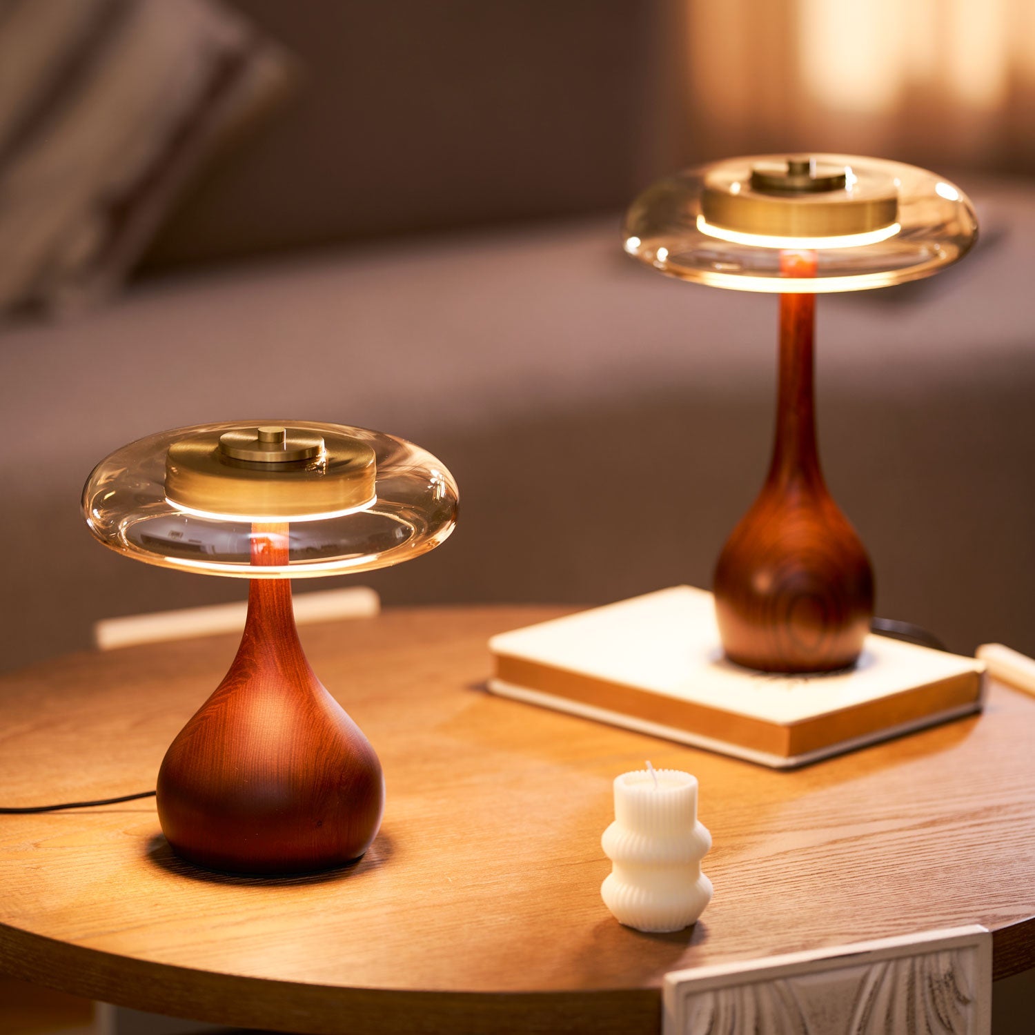 Lampe de table sculpturale Beiris