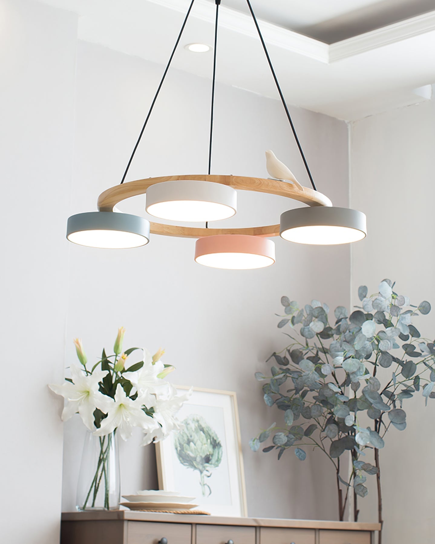 Lustre rond Darienivo