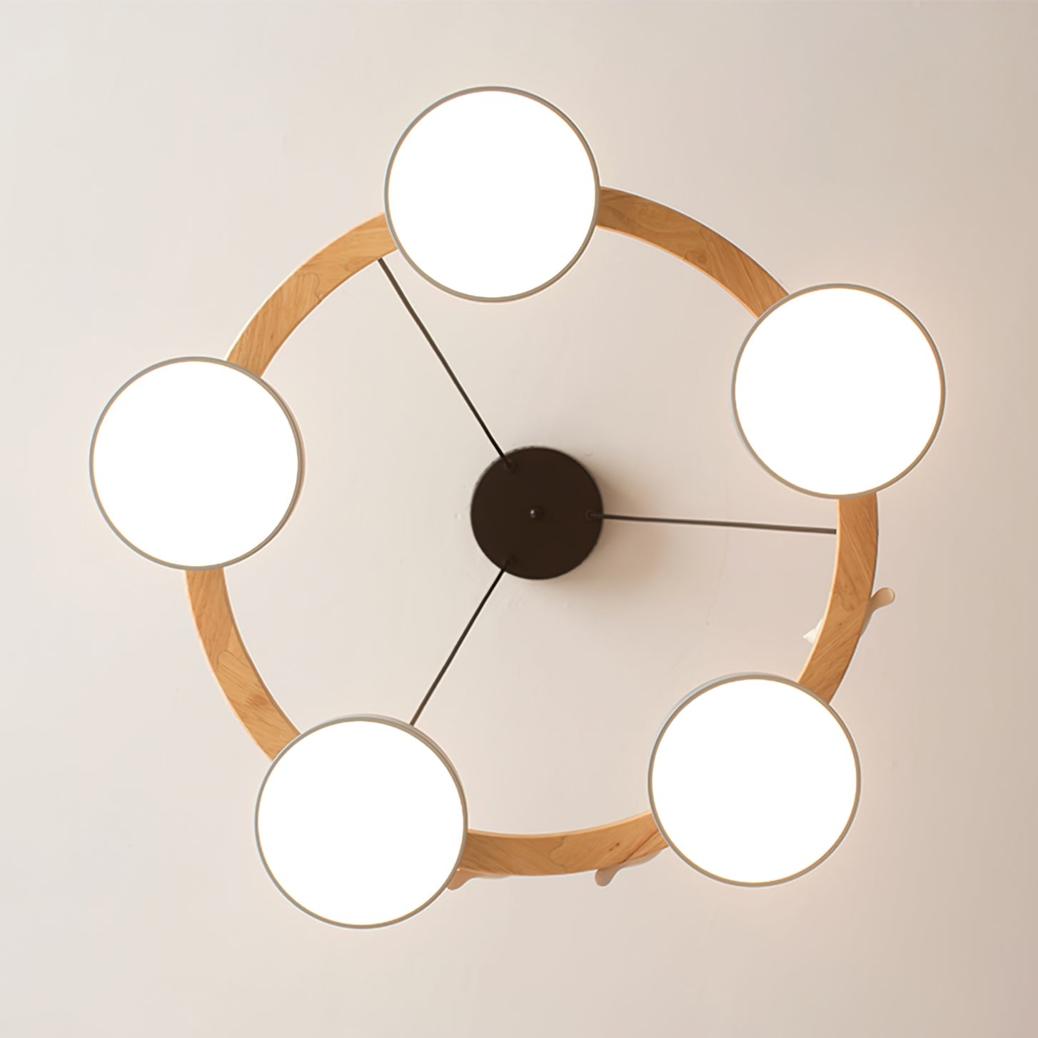Lustre rond Darienivo