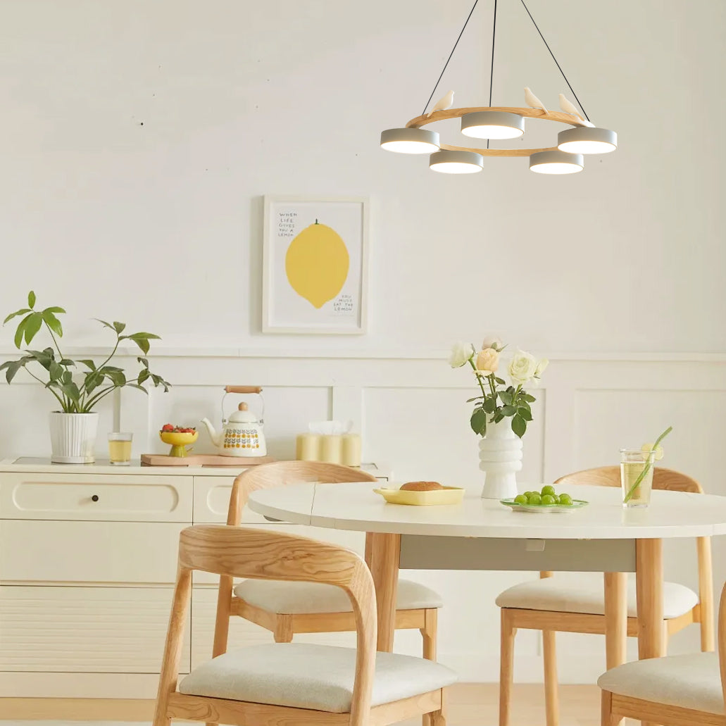 Lustre rond Darienivo