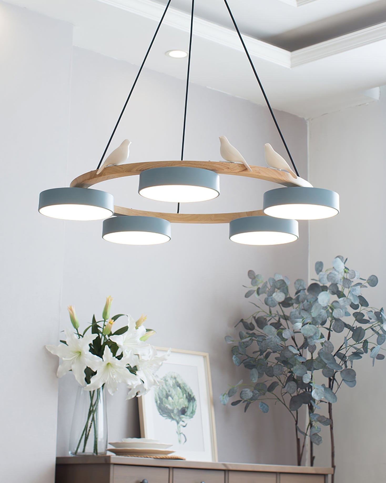 Lustre rond Darienivo