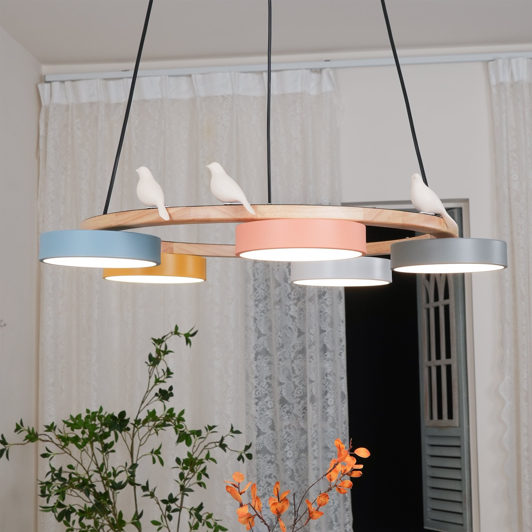 Lustre rond Darienivo