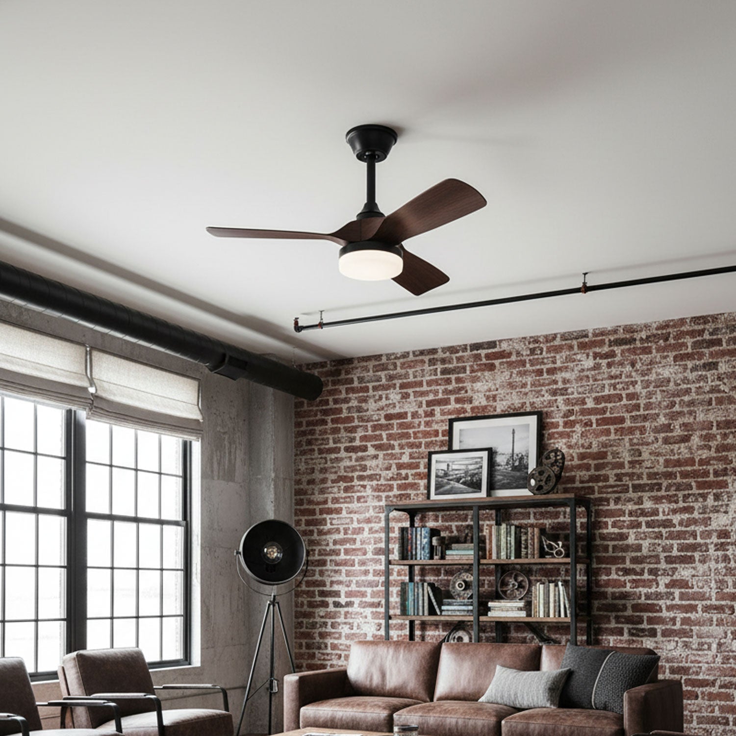 Plafonnier ventilateur moderne Sorliorvauxel