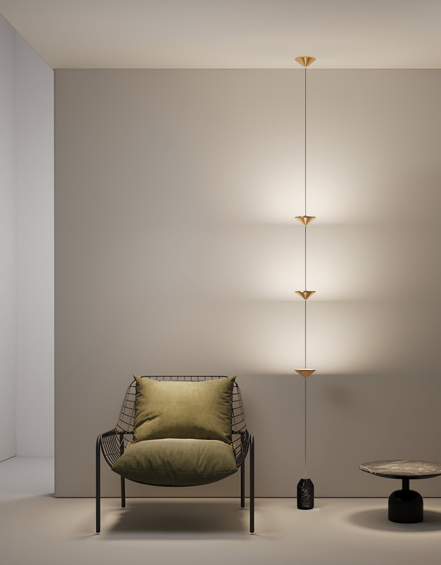 Lampadaire linéaire Marinico