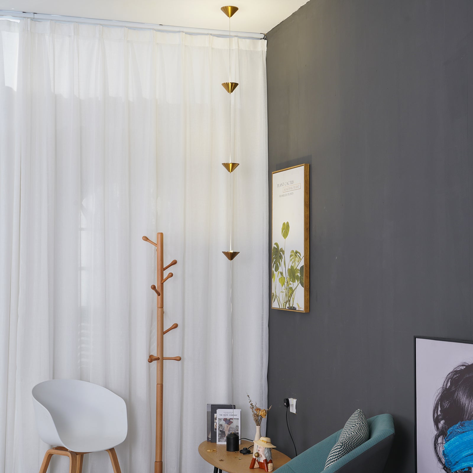 Lampadaire linéaire Marinico